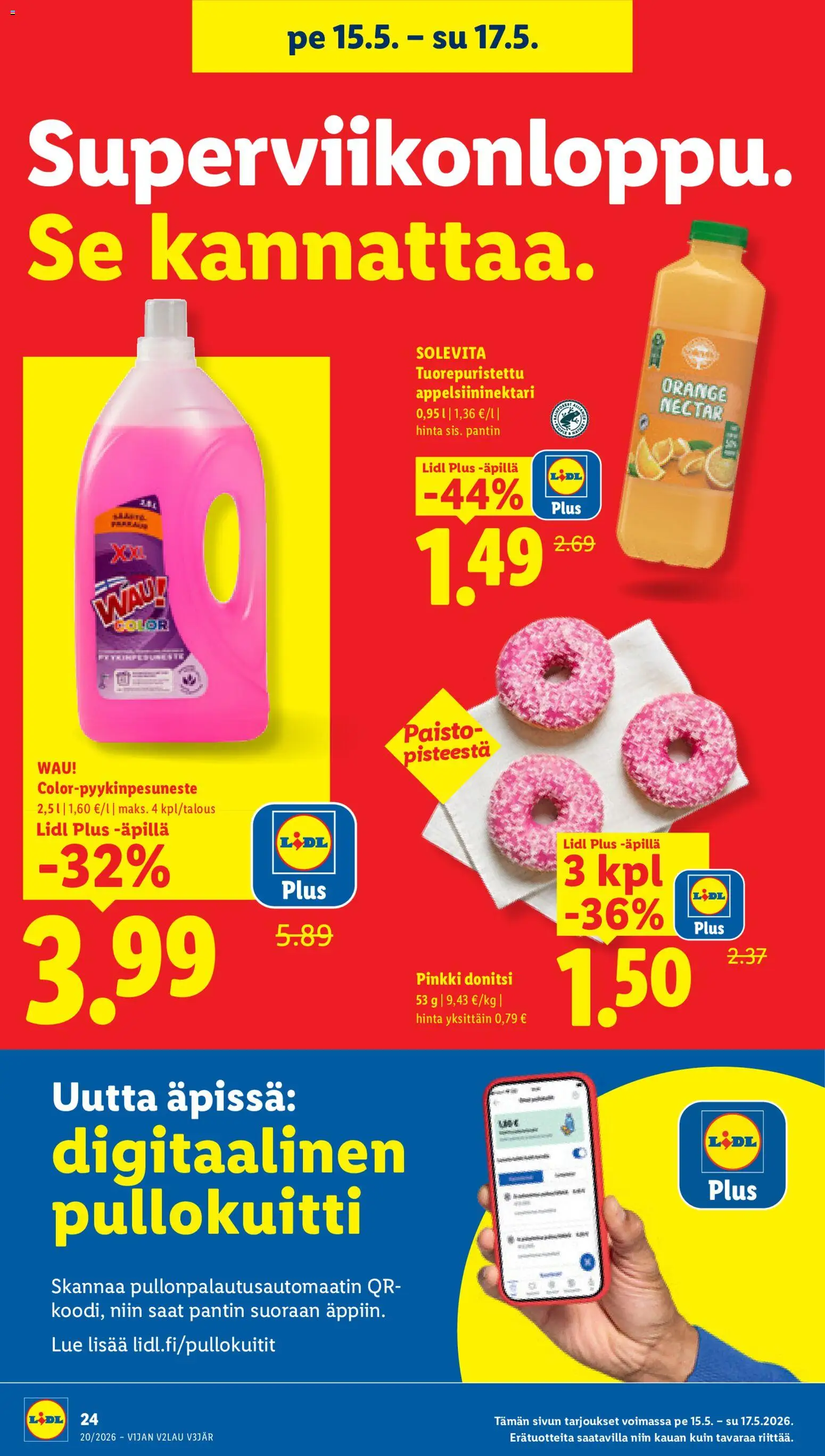 Lidl tarjoukset - Tampere – voimassa 13.05.2026 alkaen | Sivu: 32