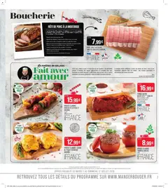 Match Supermarché - Prévisualisation de Match Supermarché C'est tous les jours le marché valide à partir de 07/07/2026 | Page: 7 | Produits: Cuisses de poulet, Beurre, Moutarde, Crème fraiche