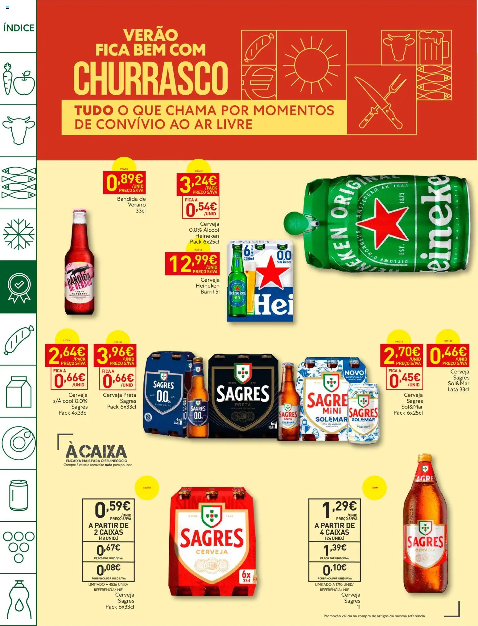 Recheio Horeca │ válido de 07/07/2026 | Página: 12 | Produtos: Sal, Caixa, Cerveja