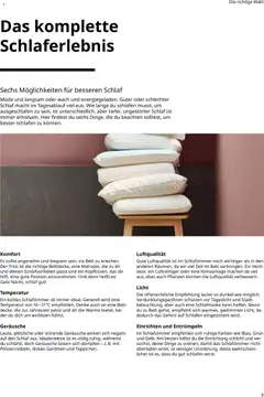 Ikea Prospekt  Schlafkomfort	 ab 30.09.2025 gültig | Seite: 9