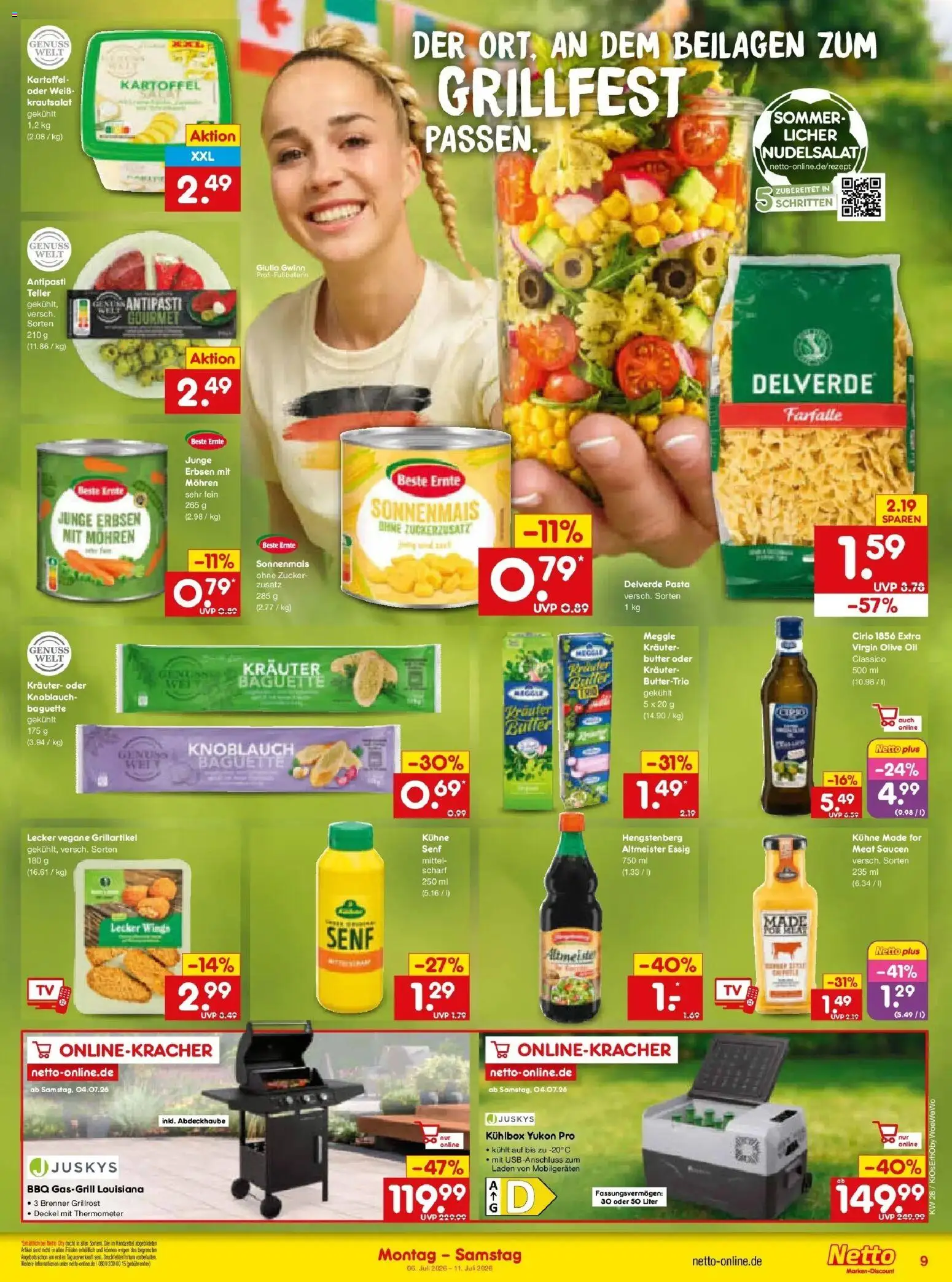 Netto Marken-Discount - Netto: Wochenangebote – gültig ab 05.07.2026 | Seite: 13 | Produkte: Bett, Mohren, Zucker, Pasta