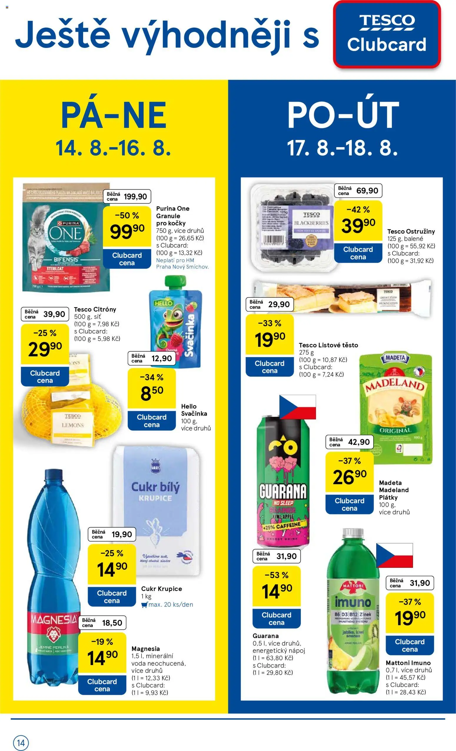 Tesco leták - Hypermarket od 12.08.2026 | Strana: 14