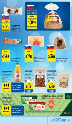 Tesco leták platný od 07.10.2026 | Strana: 27