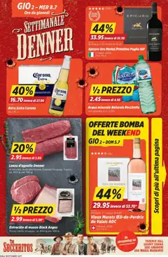 Denner aktionen IT ab 02.07.2026 gültig