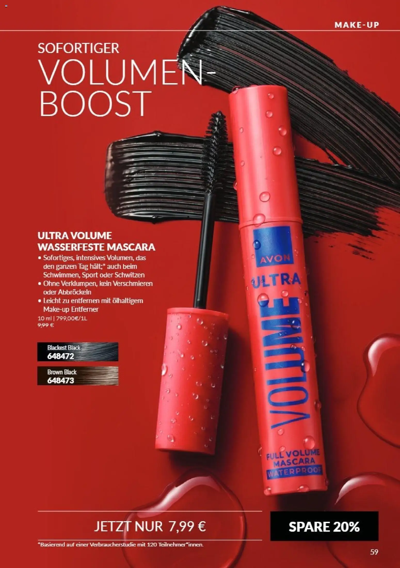 Avon Black Friday – gültig ab 01.11.2026 | Seite: 59 | Produkte: Mascara