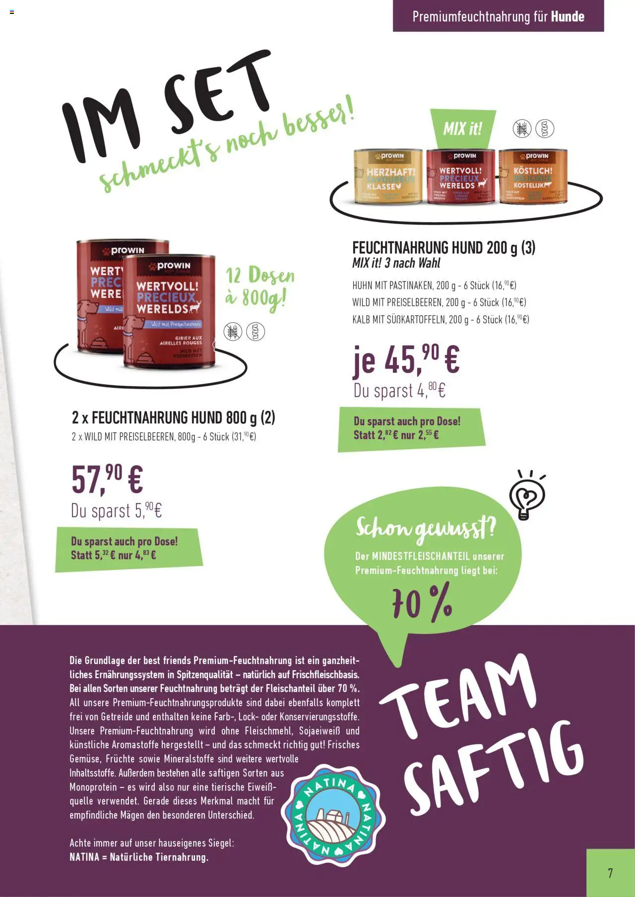 Katalog ProWin Best Friends Juli 2025/Juni 2026 – gültig ab 01.07.2025 | Seite: 7 | Produkte: Kartoffeln, Getreide
