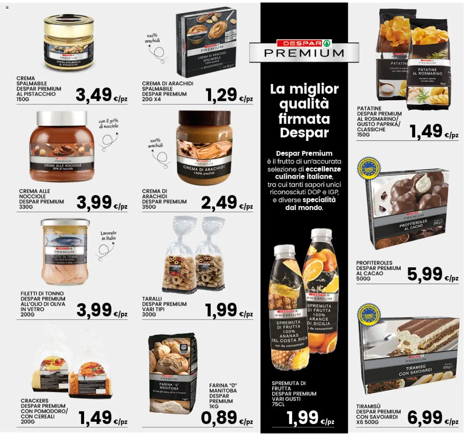 Volantino Interspar del 08.06.2026 | Pagina: 15 | Prodotti: Cereali, Taralli, Arachidi, Savoiardi