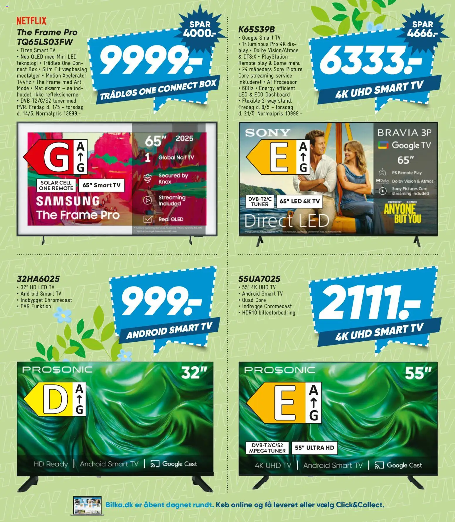 Bilka tilbudsavis – gyldig fra 08.05.2026 | Side: 31 | Produkter: Skærm, Smart TV, TV, Playstation