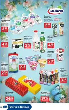 Pogląd oferty "Makro gazetka - Dystrybucja do sklepów" - ważna od 29.09.2026 | Strona: 12 | Produkty: Jogurt proteinowy, Kefir, Mleka, Kefir naturalny