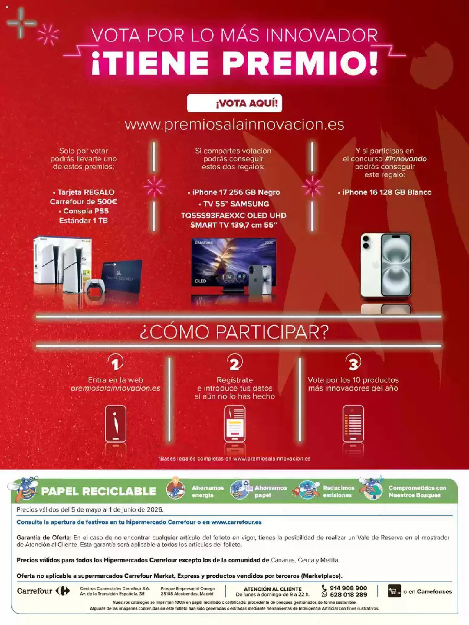 Carrefour Innovación │ válido desde el 05.05.2026 | Página: 48 | Productos: Consola, Iphone