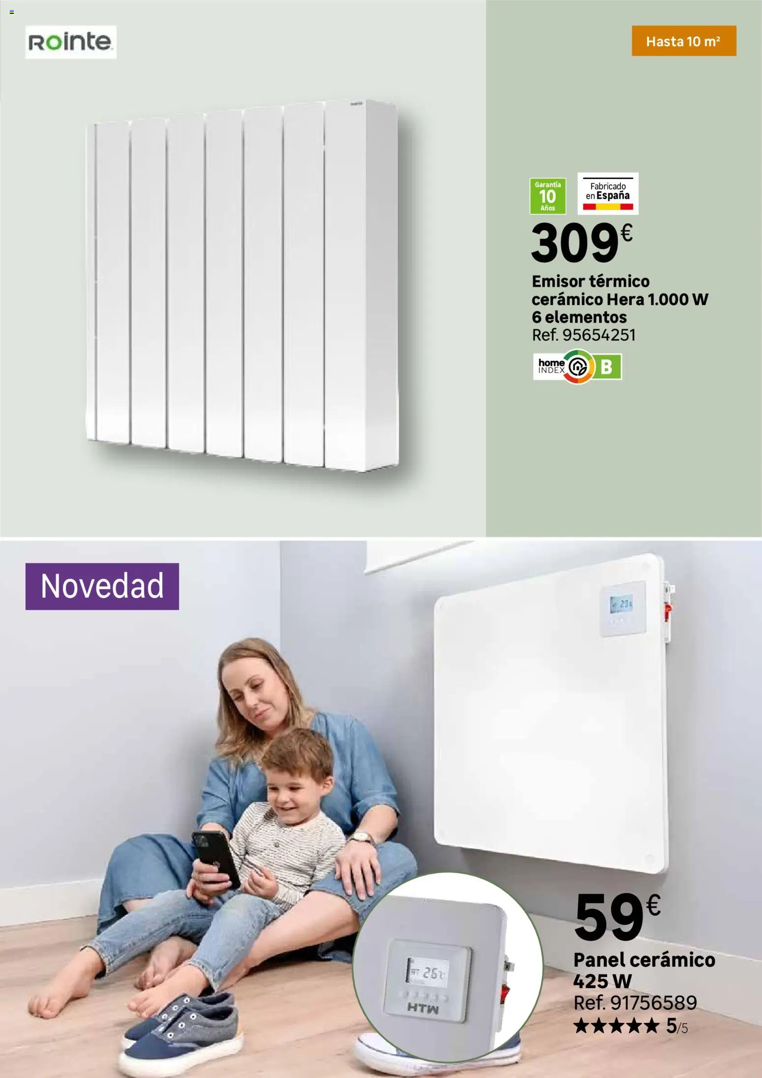 Leroy Merlin Calor en casa y mucho ahorro │ válido desde el 20/10/2026 | Página: 89