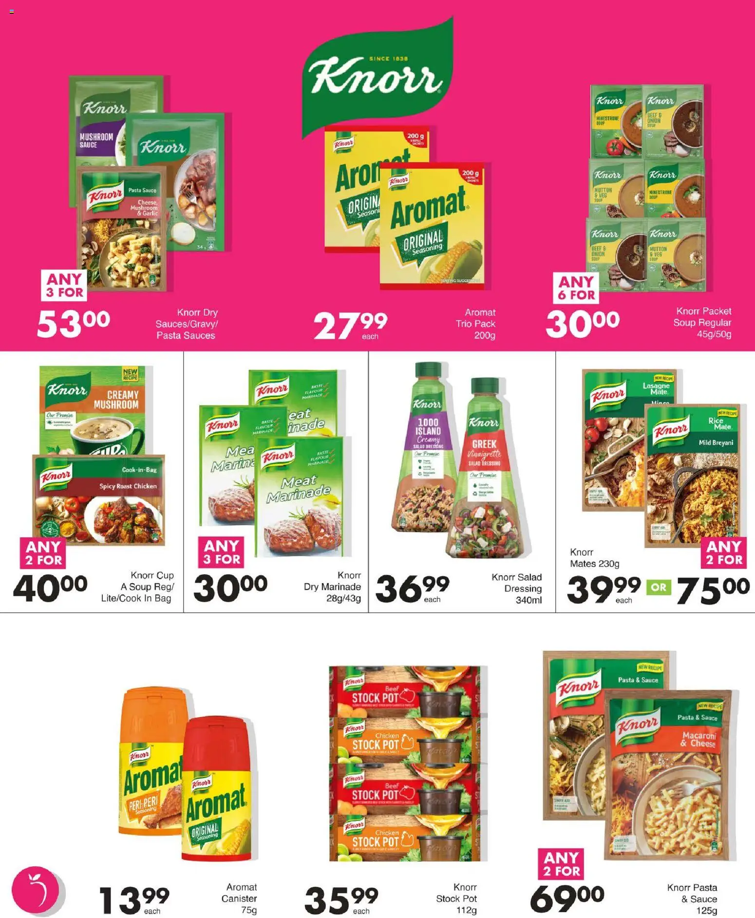 New Save catalogue – valid from 13/08/2026 | Page: 23 | Products: Salad dressing, Chicken, Stock, Garlic