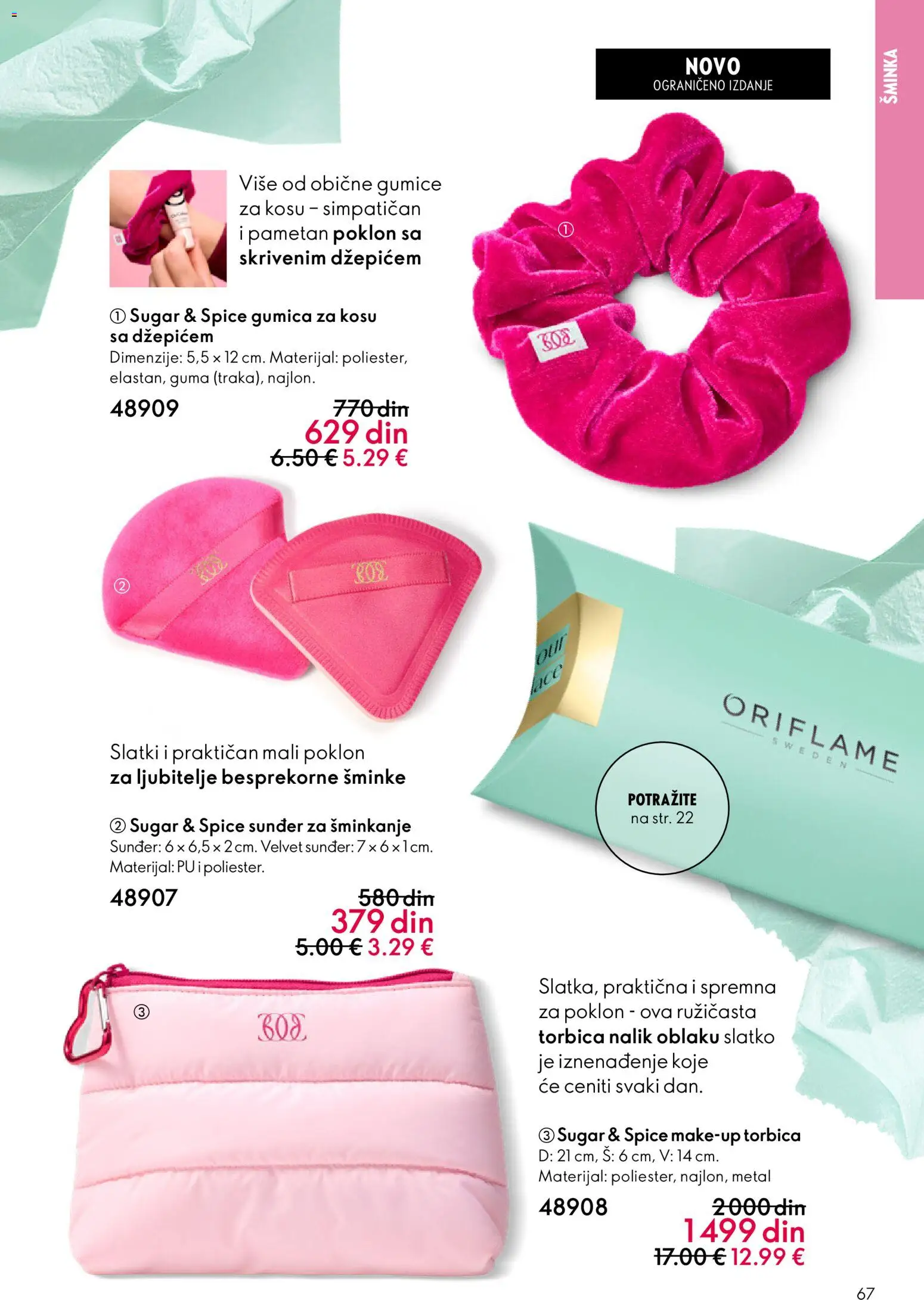 Oriflame katalog - važi od 18.02.2026 | Strana: 67 | Proizvode: Šminka