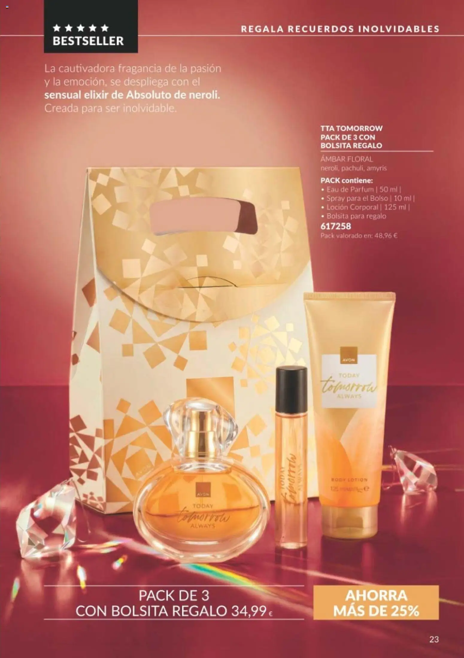 Catálogo AVON Black Friday │ válido desde el 01/11/2026 | Página: 23 | Productos: Fragancia, Loción corporal, Bolso, Eau de parfum