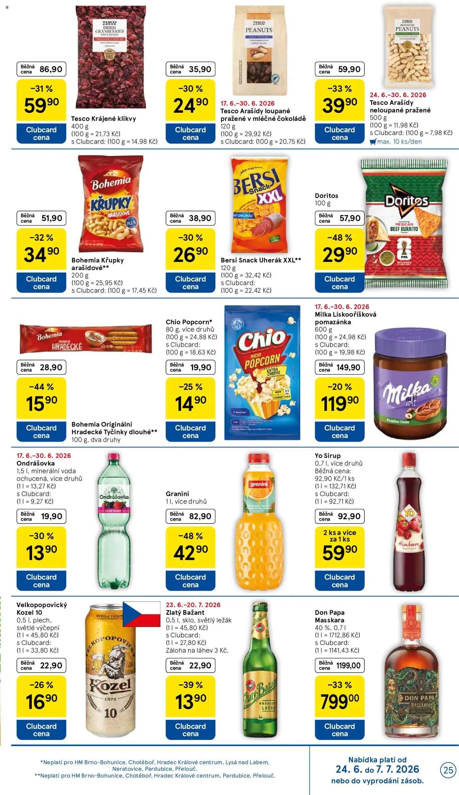 Tesco leták - Hypermarket od 24.06.2026 | Strana: 25