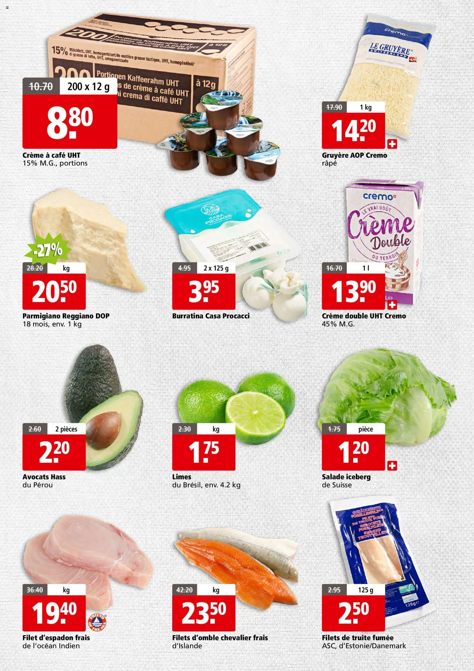 Aligro aktionen Business Chavannes, Matran, Genève, Sion – gültig ab 15.06.2026 | Seite: 2 | Produkte: Creme