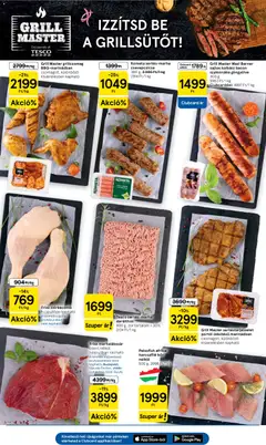 Tesco aktuális akciós újság - amely érvényes a következő dátumtól: 18.06.2026 | Oldal: 3 | Termékek: Kolbász, Grill, Bacon, Csirkecomb