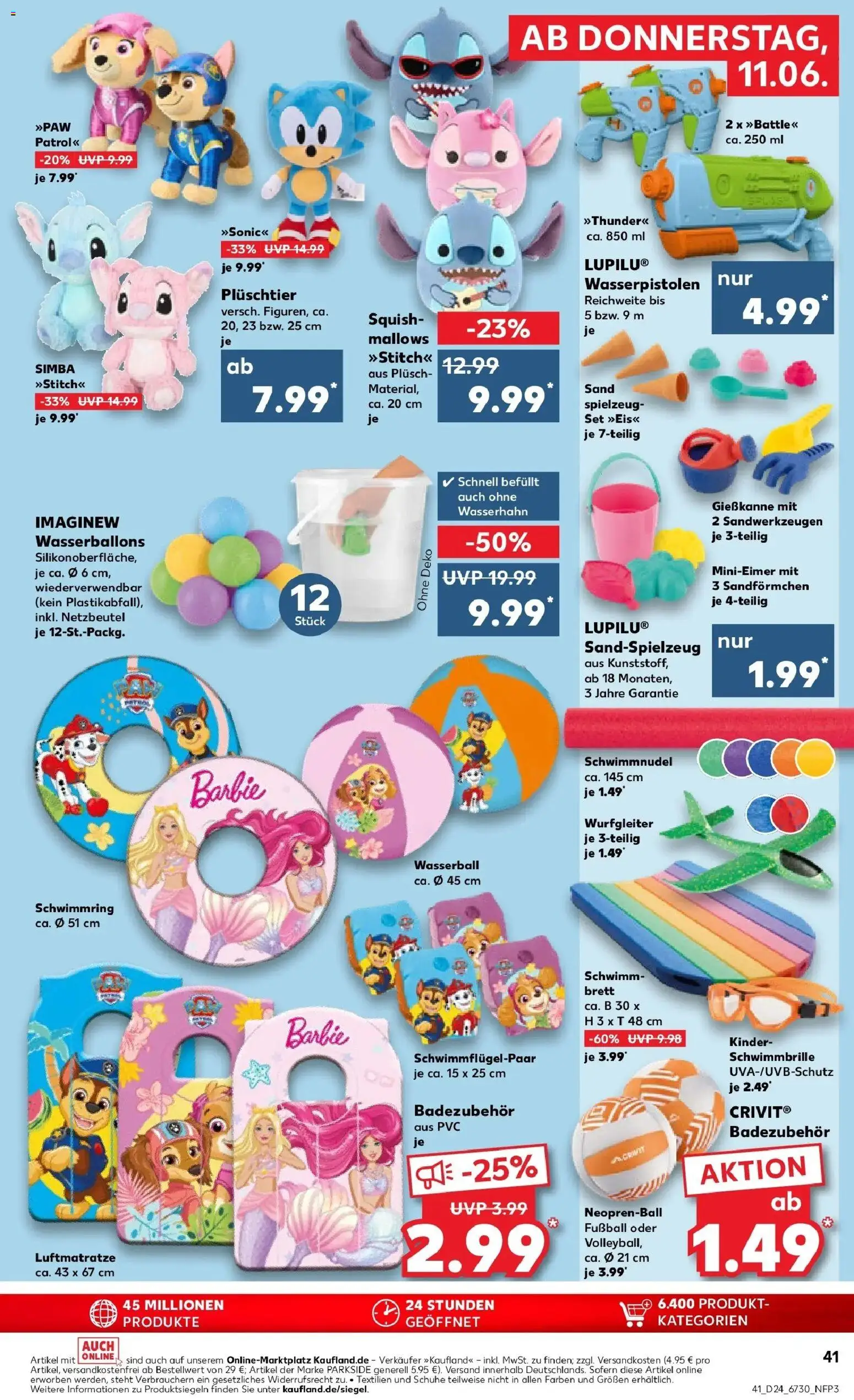 Kaufland Prospekt Dallgow-Döberitz – gültig ab 08.06.2026 | Seite: 50 | Produkte: Schwimmbrille, Fußball