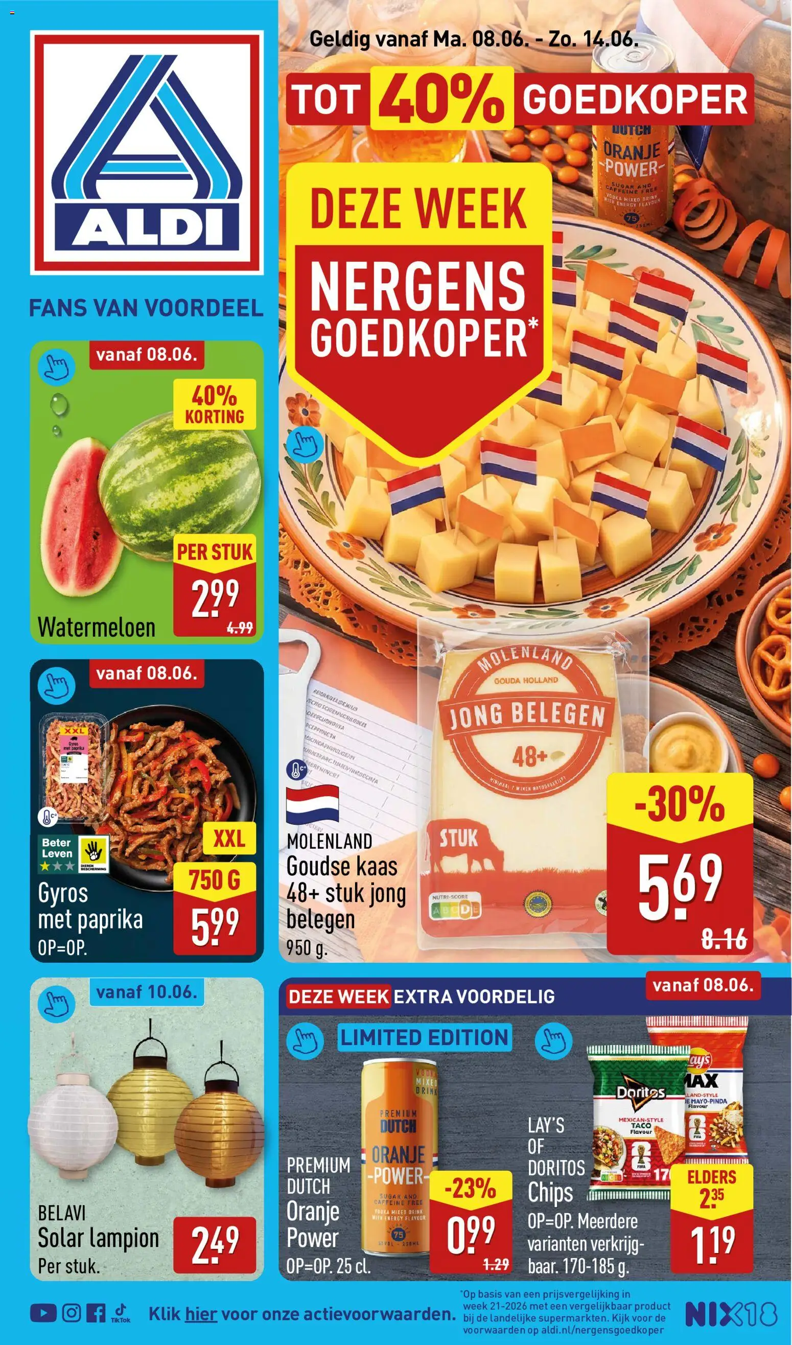 {H1} | Pagina: 1 | Producten: Chips, Lapzselatin, Kész piskótalap, Gouda
