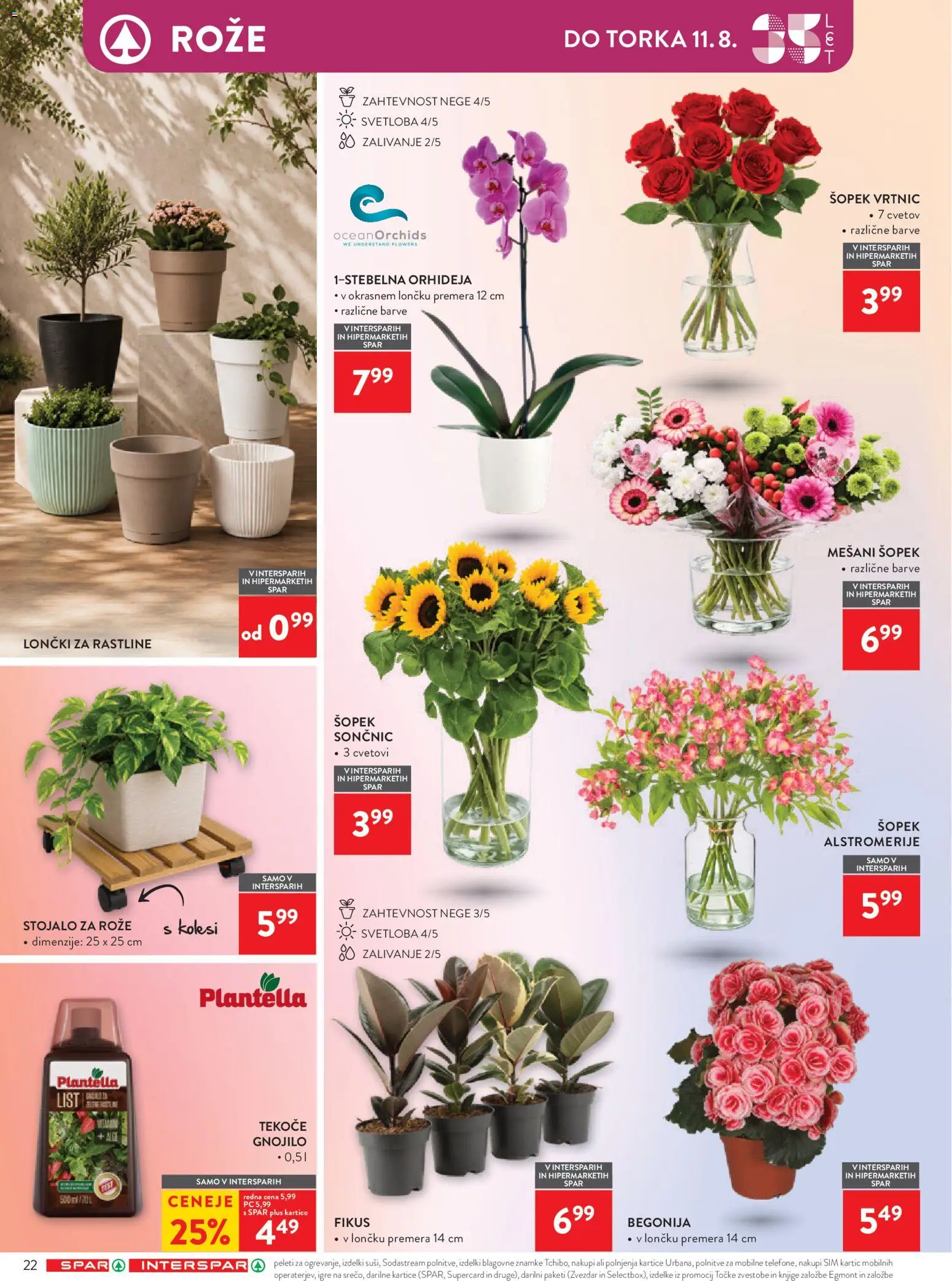 Novi Spar katalog ponudbe – veljaven od 27.07.2026 | Stran: 32 | Izdelki: Šopek