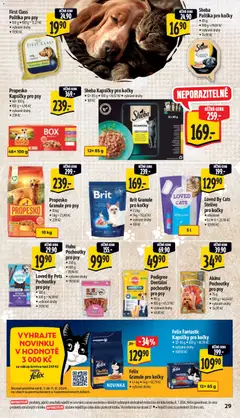 Náhled letáku Albert leták - Hypermarket od 15.07.2026 | Strana: 39 | Produkty: Granule pro psy, Granule pro kočky, Stelivo, Propesko granule