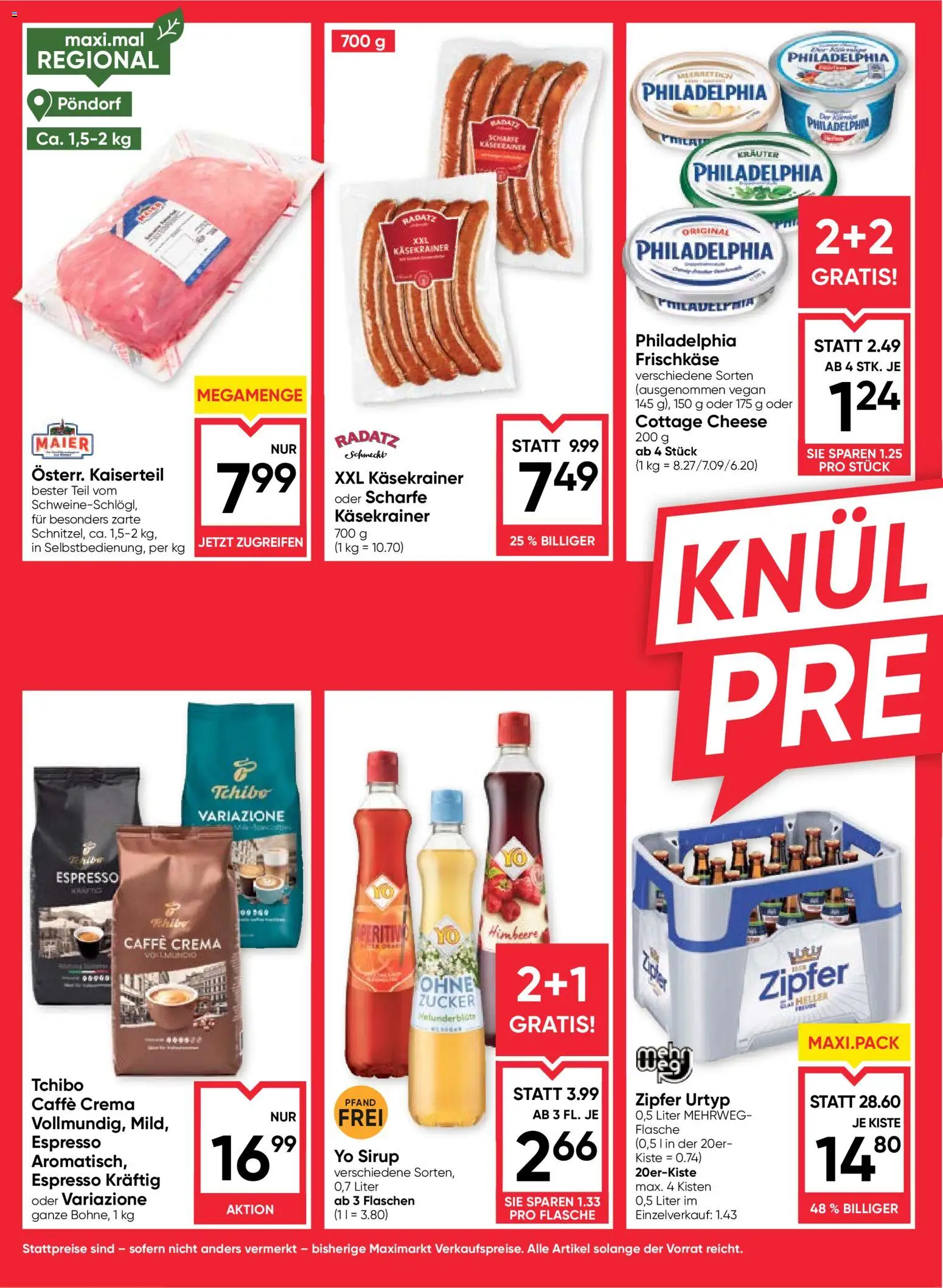 Maximarkt Flugblatt gültig ab 03.09.2026 | Seite: 2 | Produkte: Zucker, Himbeere