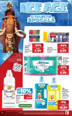 Kaufland RO akciós újság - amely érvényes a következő dátumtól: 2026.09.16. | Oldal: 68 | Termékek: Coccolino