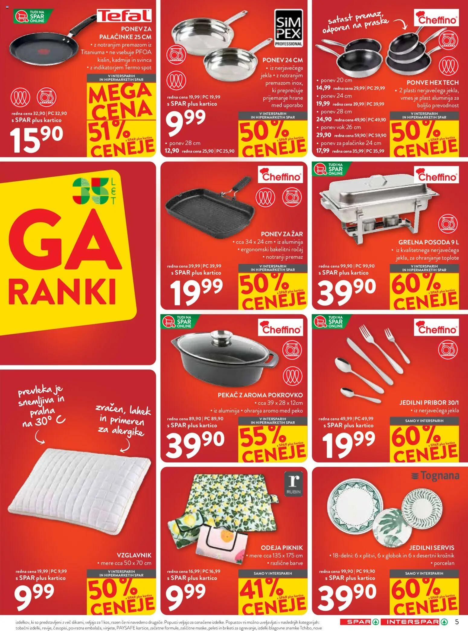 Novi Spar katalog ponudbe – veljaven od 08.07.2026 | Stran: 5