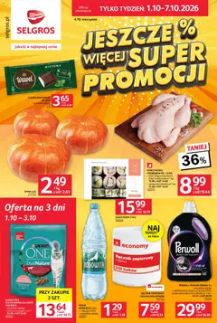 Pogląd oferty "Selgros cash&carry gazetka - Jeszcze więcej super promocji" - ważna od 01.10.2026