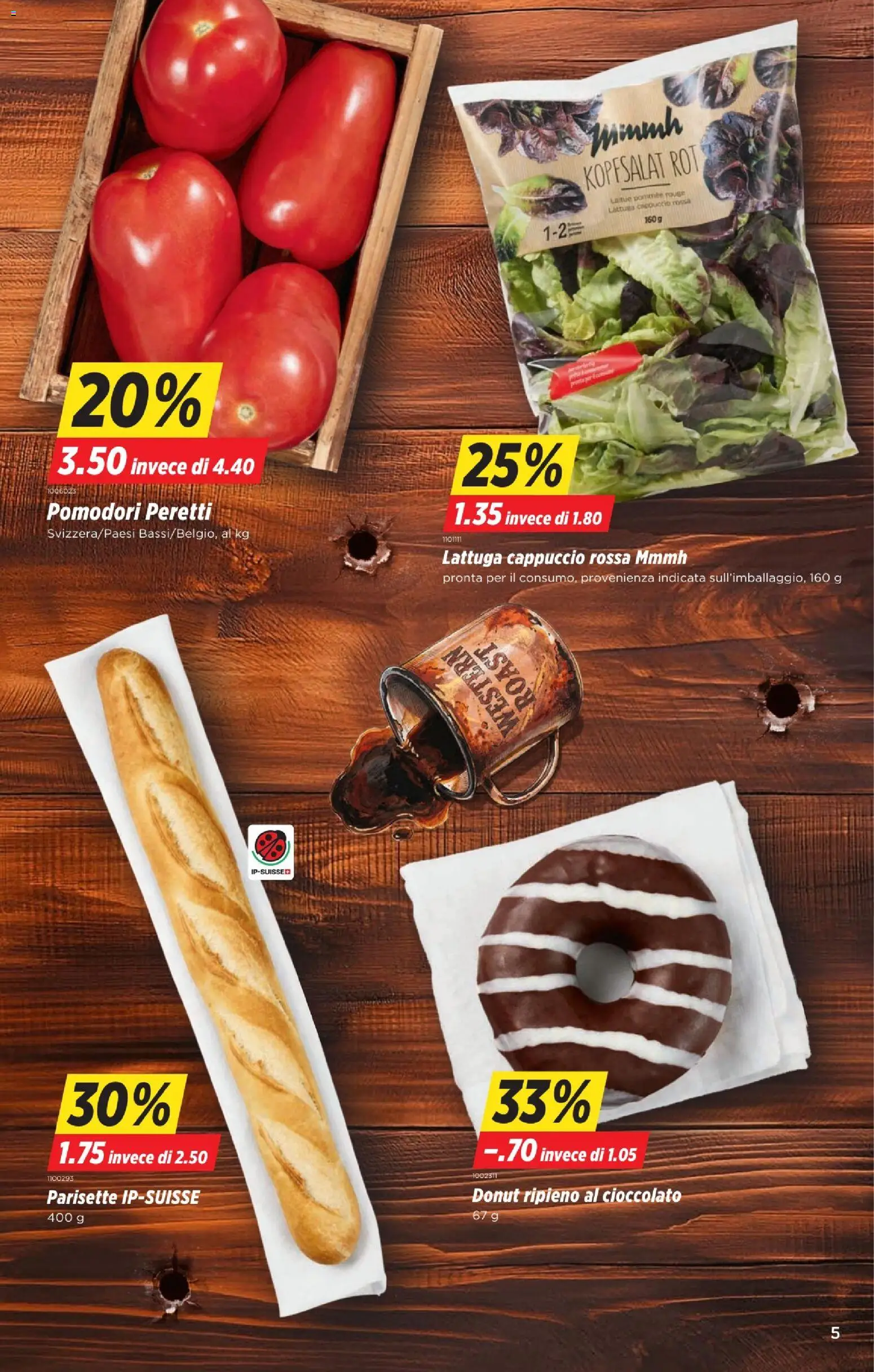 Denner aktionen IT – gültig ab 16.07.2026 | Seite: 5 | Produkte: Baguette, Rouge