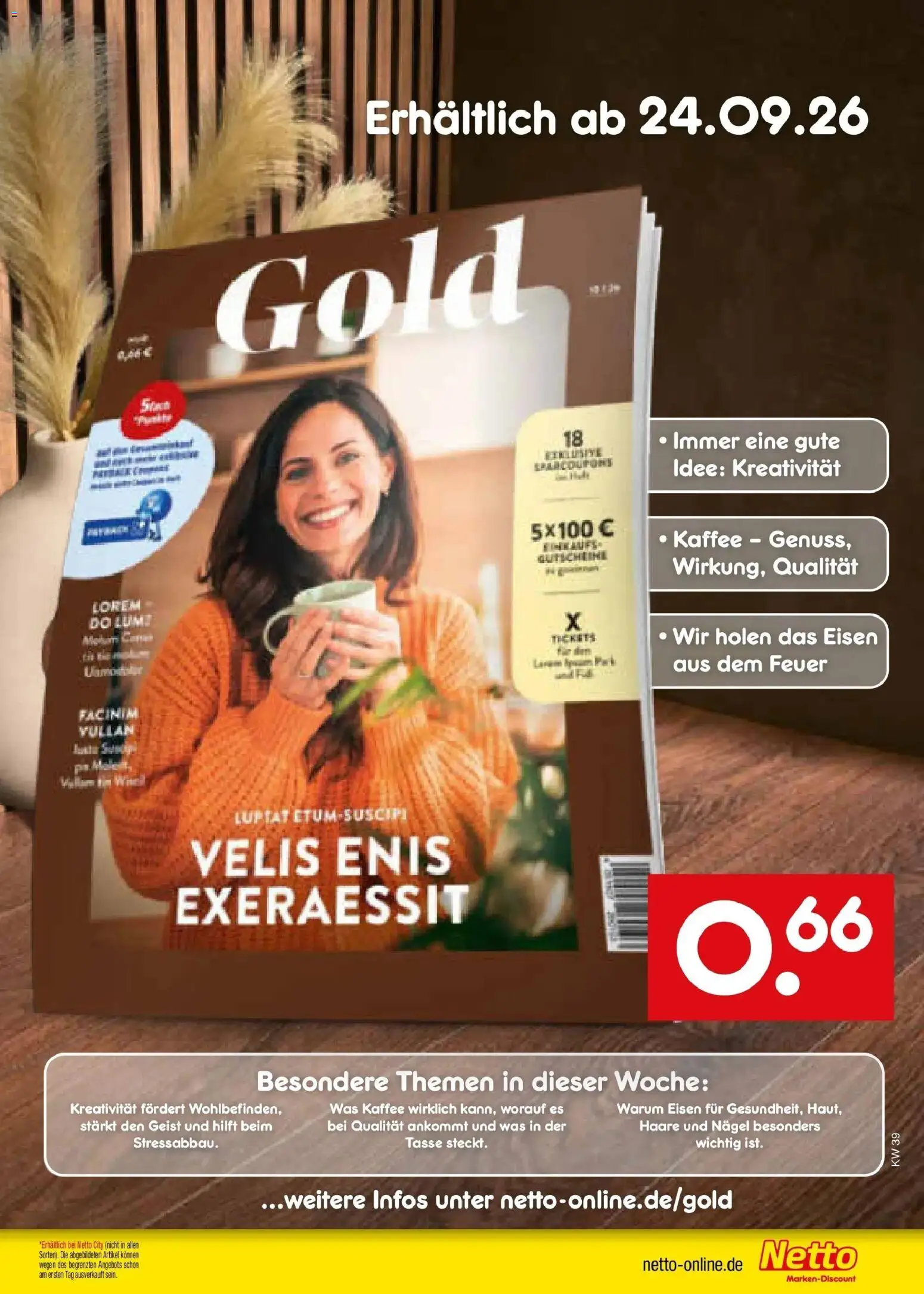 Netto Marken-Discount Prospekt Berlin-Prenzlauer Berg – gültig ab 21.09.2026 | Seite: 69 | Produkte: Kaffee