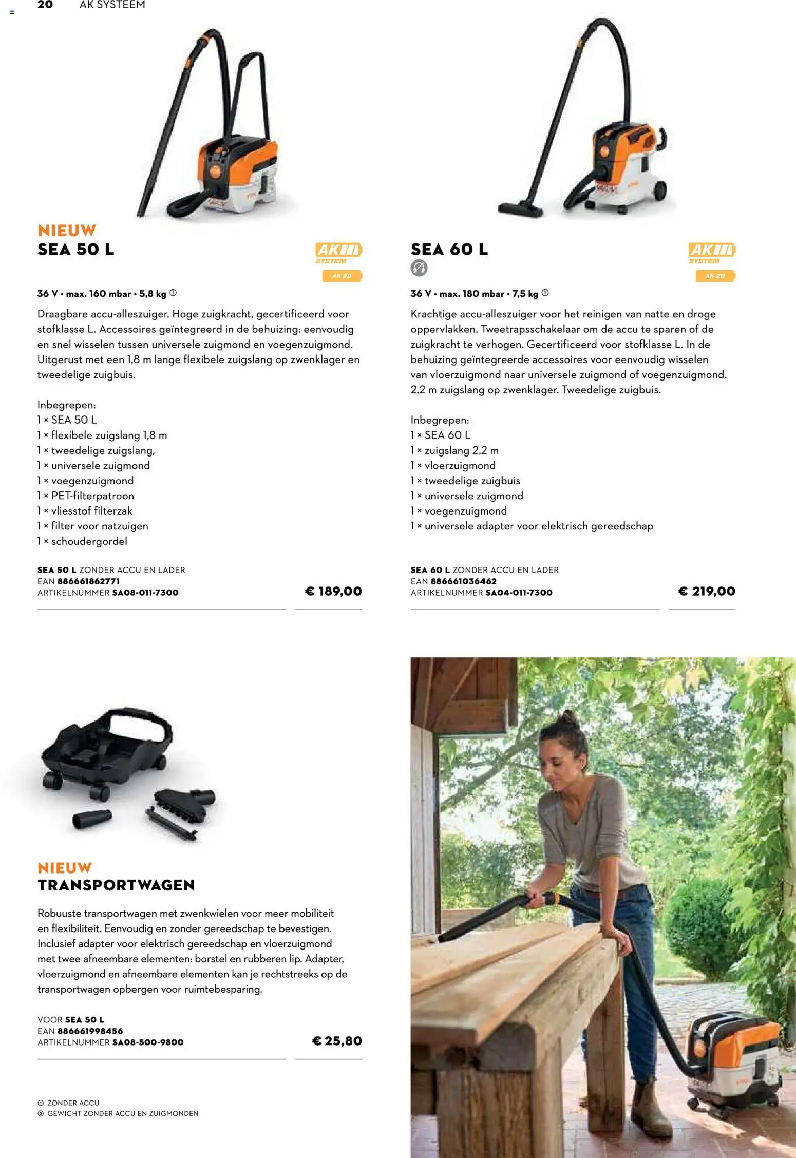 {H1} | Pagina: 20 | Producten: Behuizing, Gewicht, Borstel, Kan