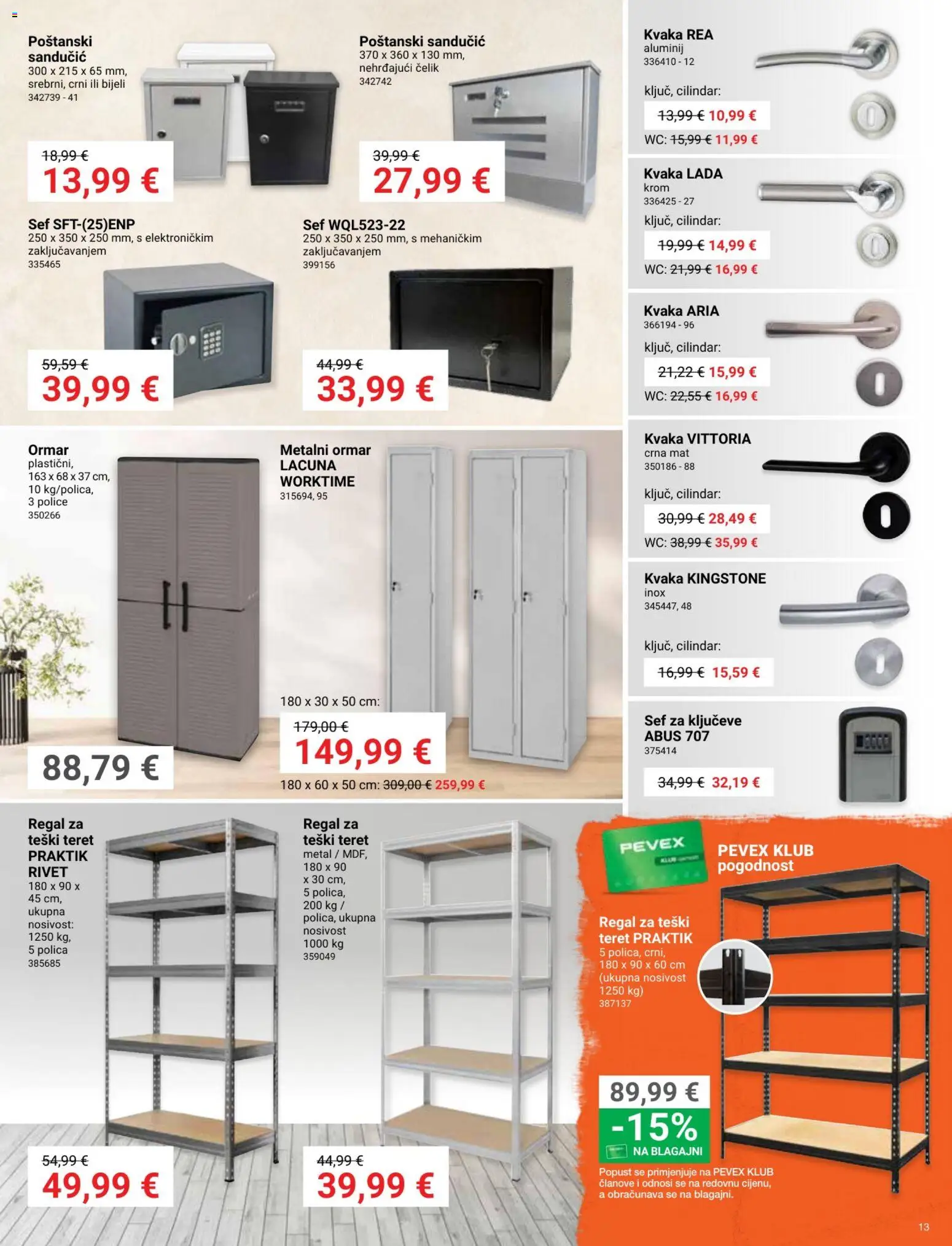 Pevex katalog | vrijedi od 30.04.2026 | Stranica: 13