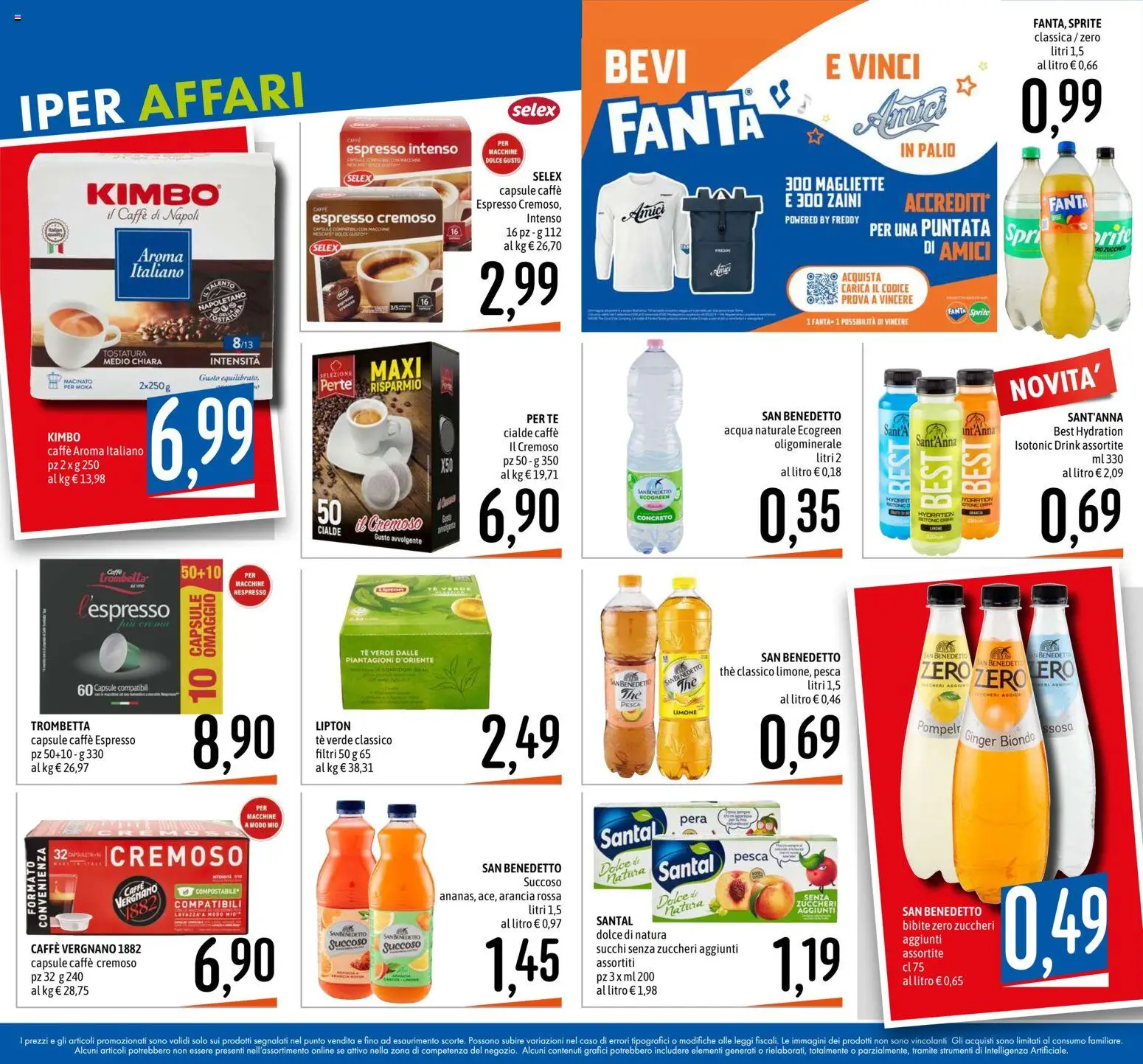 Volantino Emisfero del 24/09/2026 | Pagina: 6 | Prodotti: Bibite, Tè verde, Sprite, Macinato