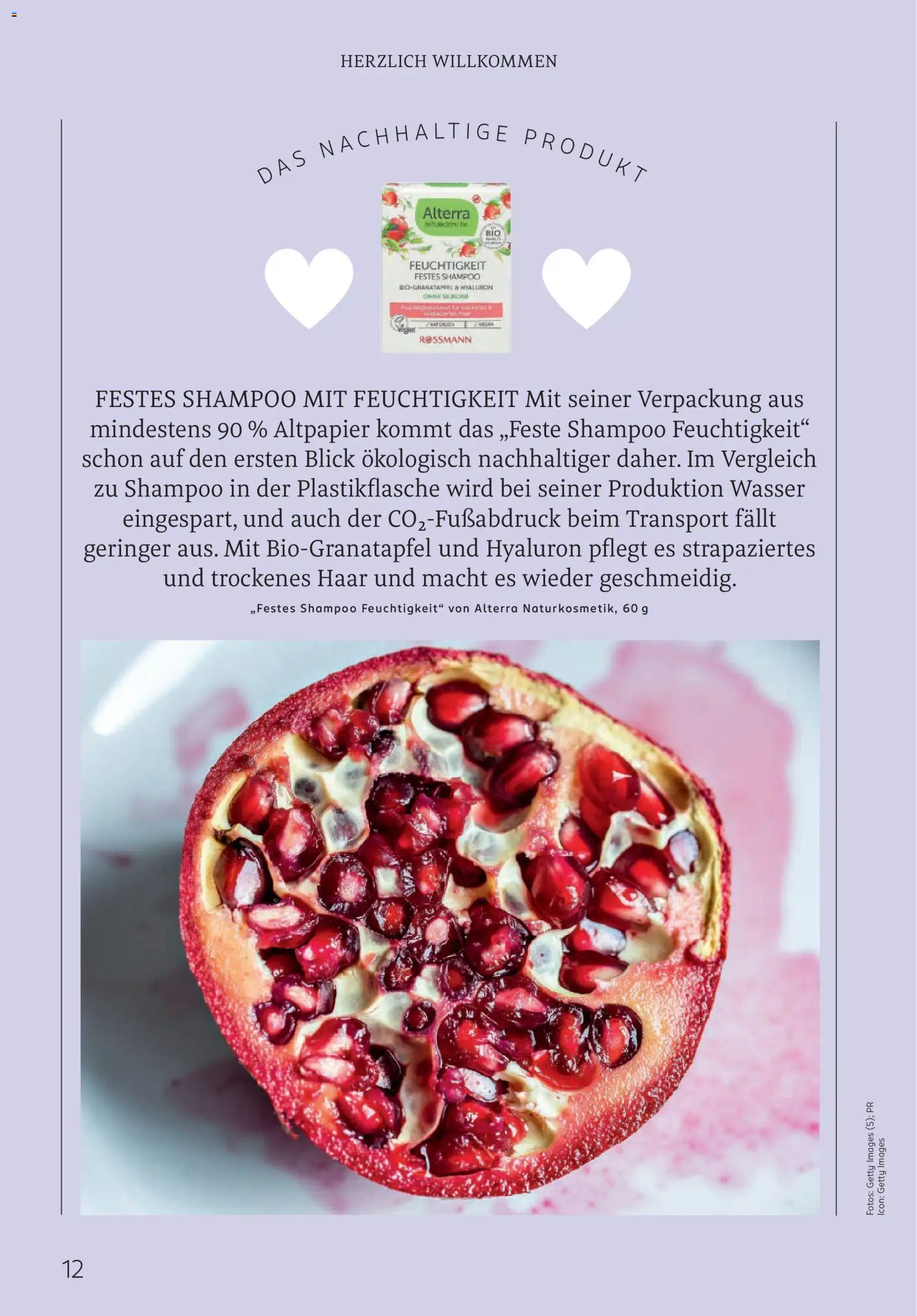Rossmann Centaur – gültig ab 01.04.2026 | Seite: 12 | Produkte: Shampoo, Wasser