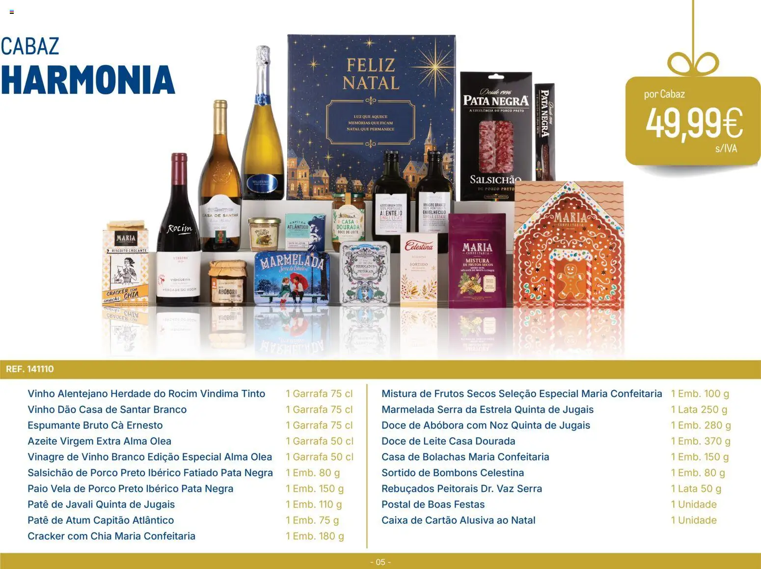 Makro - Cabazes de Natal 2026 │ válido de 03/11/2026 | Página: 5 | Produtos: Azeite, Rebuçados, Snacks, Abóbora