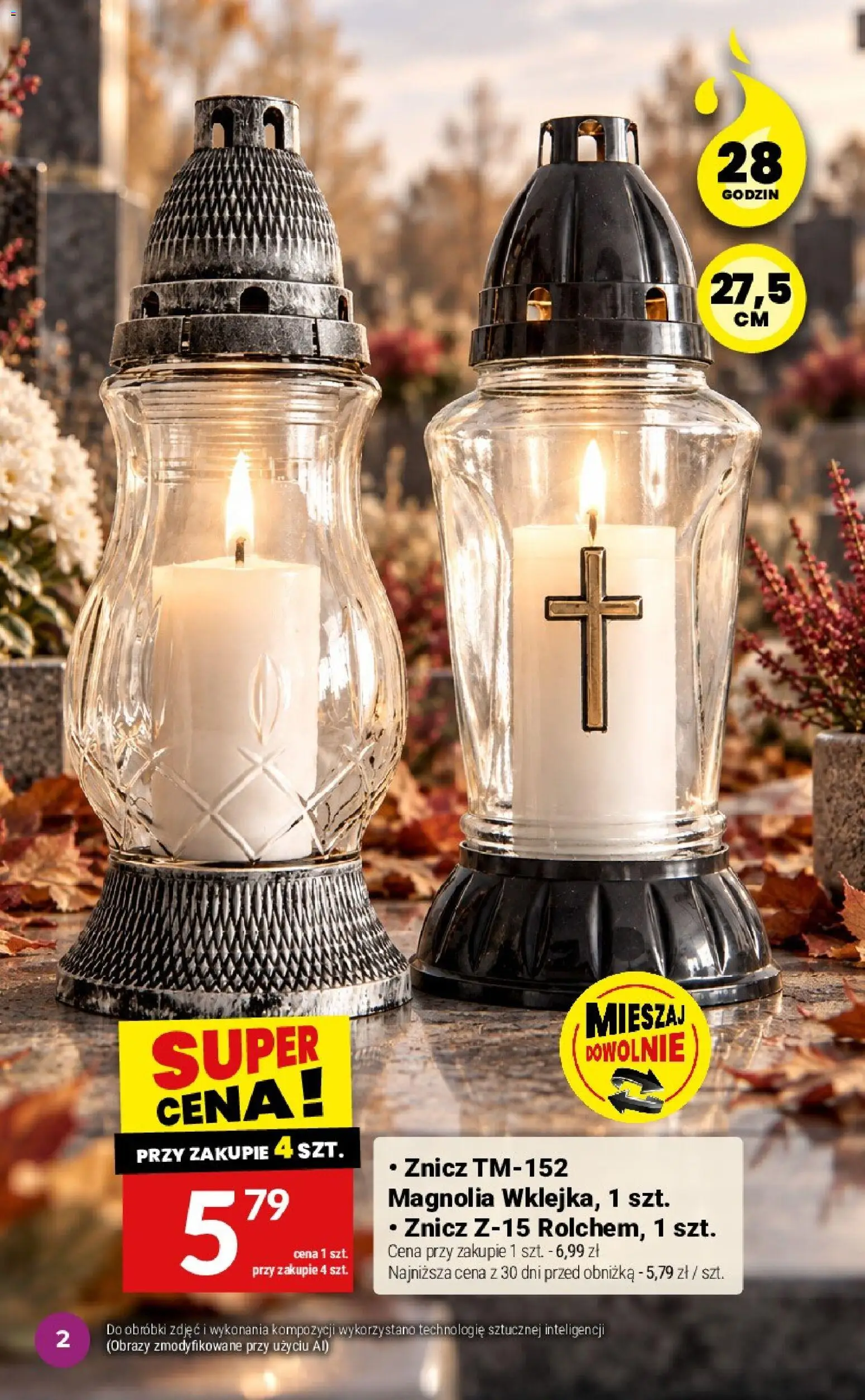 Twój Market gazetka - Katalog zniczy od 30.09.2026 | Strona: 2
