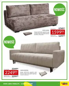 Pogląd oferty "Abra meble gazetka" - ważna od 13.05.2026 | Strona: 9 | Produkty: Sofa