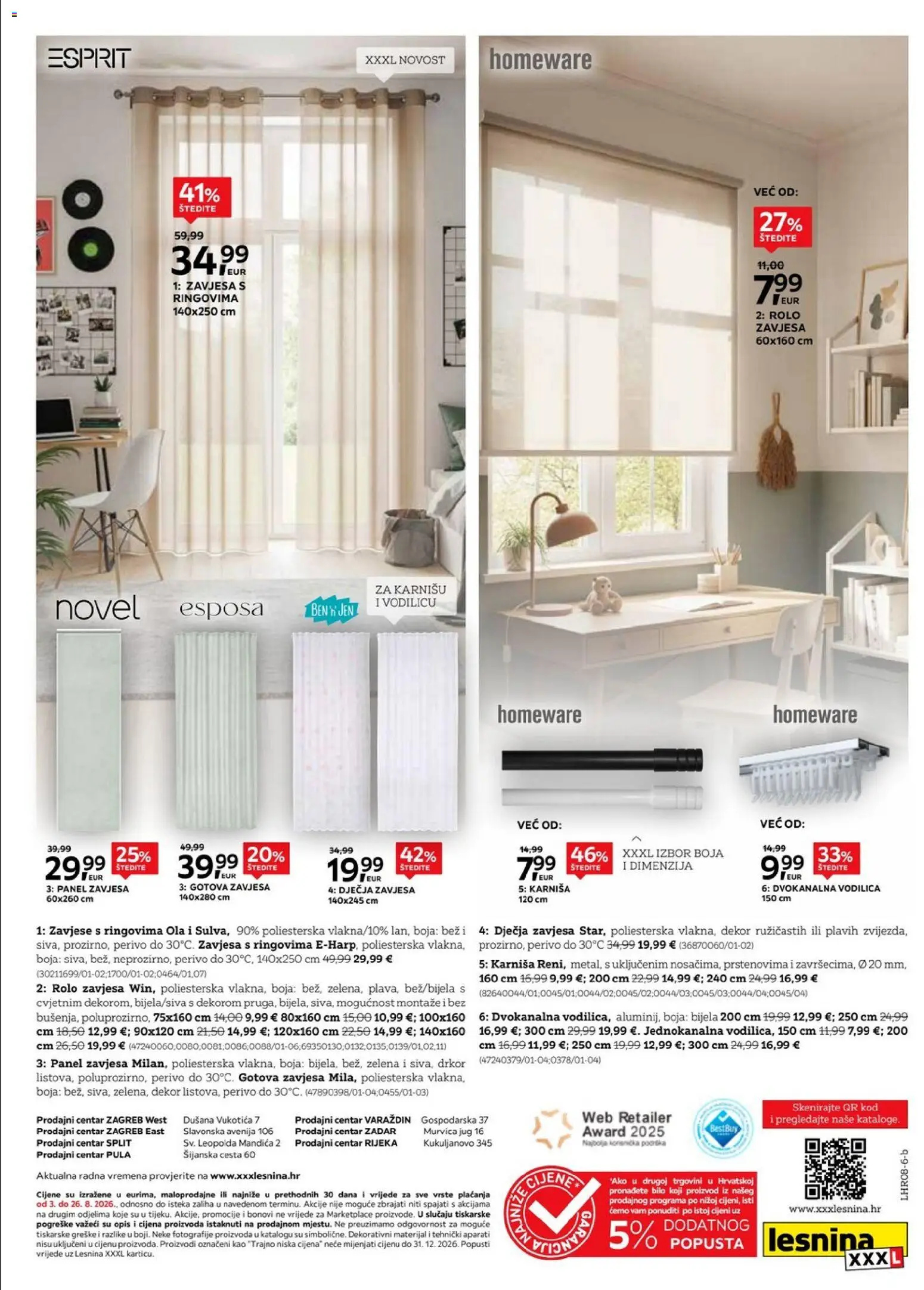 Lesnina katalog | vrijedi od 03.01.2026 | Stranica: 12 | Proizvodi: Rolo zavjesa, Zavjesa