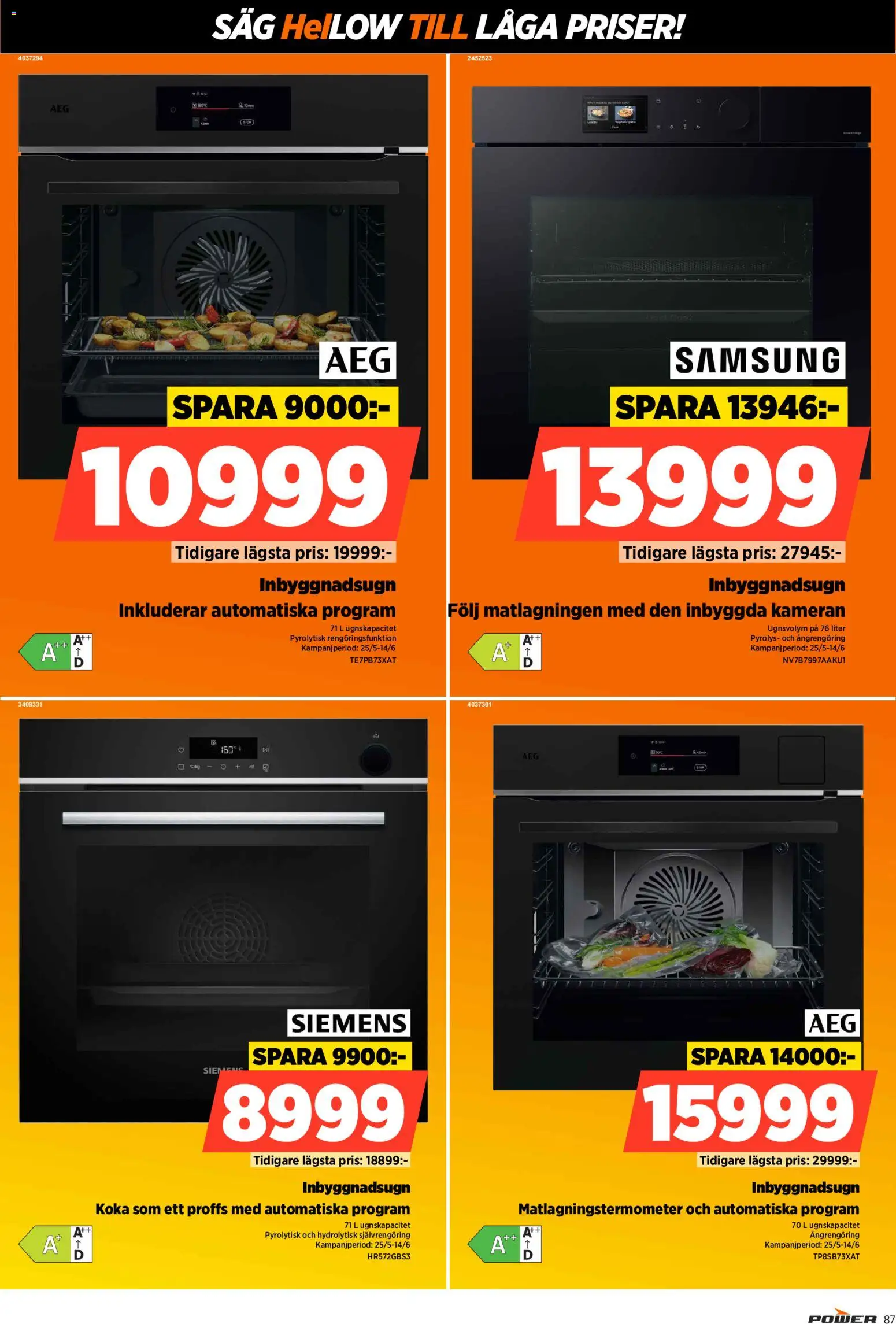Power reklamblad aktuell från 08.06.2026 | Sida: 87 | Produkter: Såg