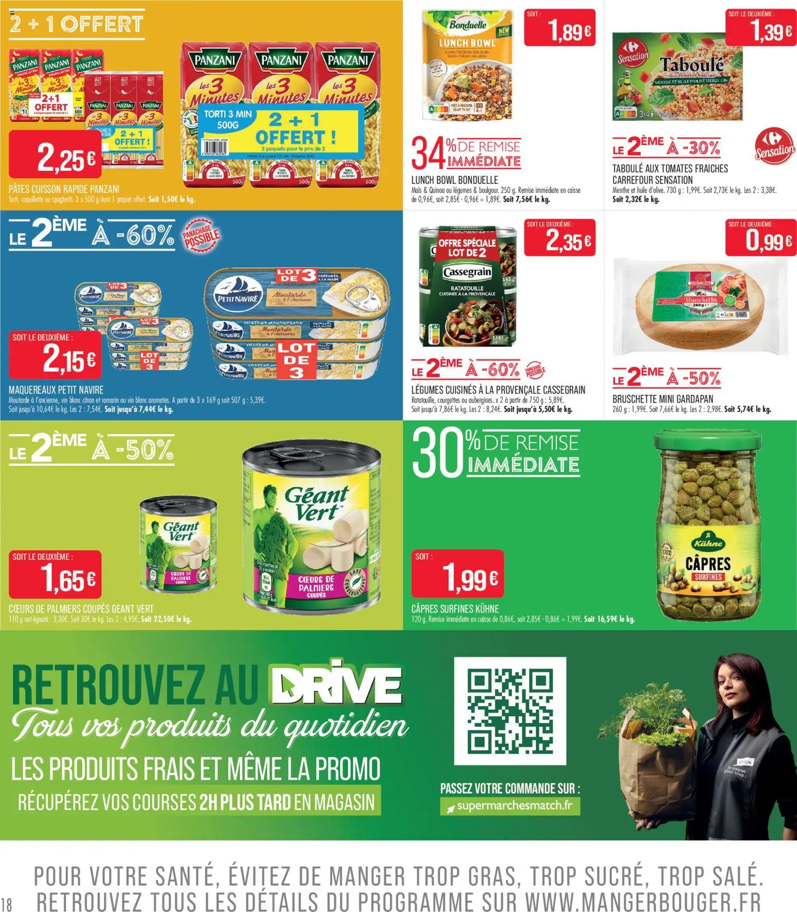 {H1} | Page: 18 | Produits: Citron, Moutarde, Vin, Pâtes