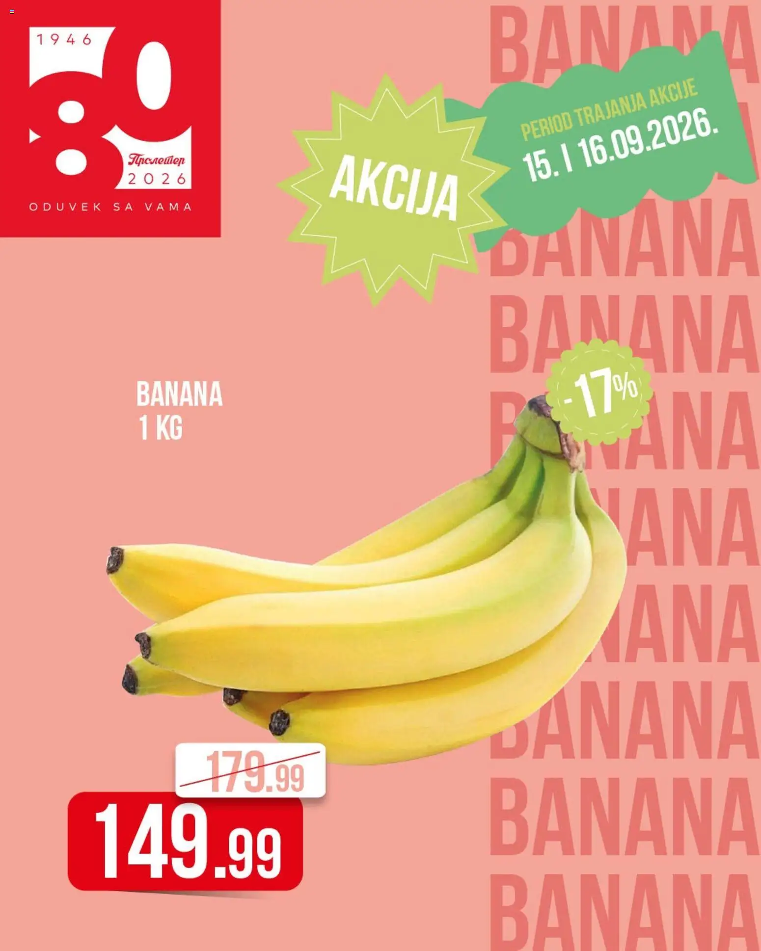 Metalac Proleter katalog - važi od 15.09.2026 | Strana: 1 | Proizvode: Banana