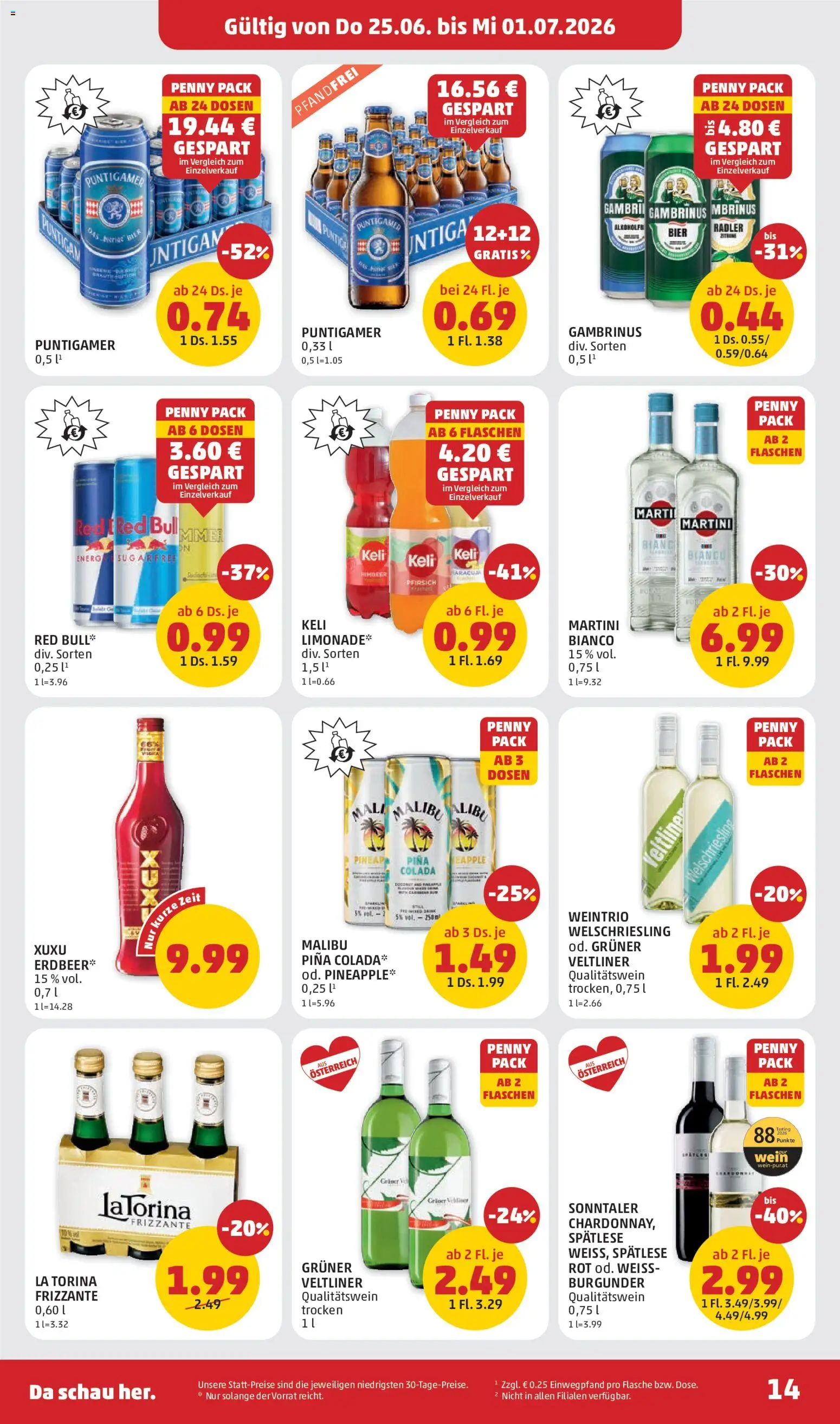 Penny Markt Flugblatt gültig ab 25.06.2026 | Seite: 14