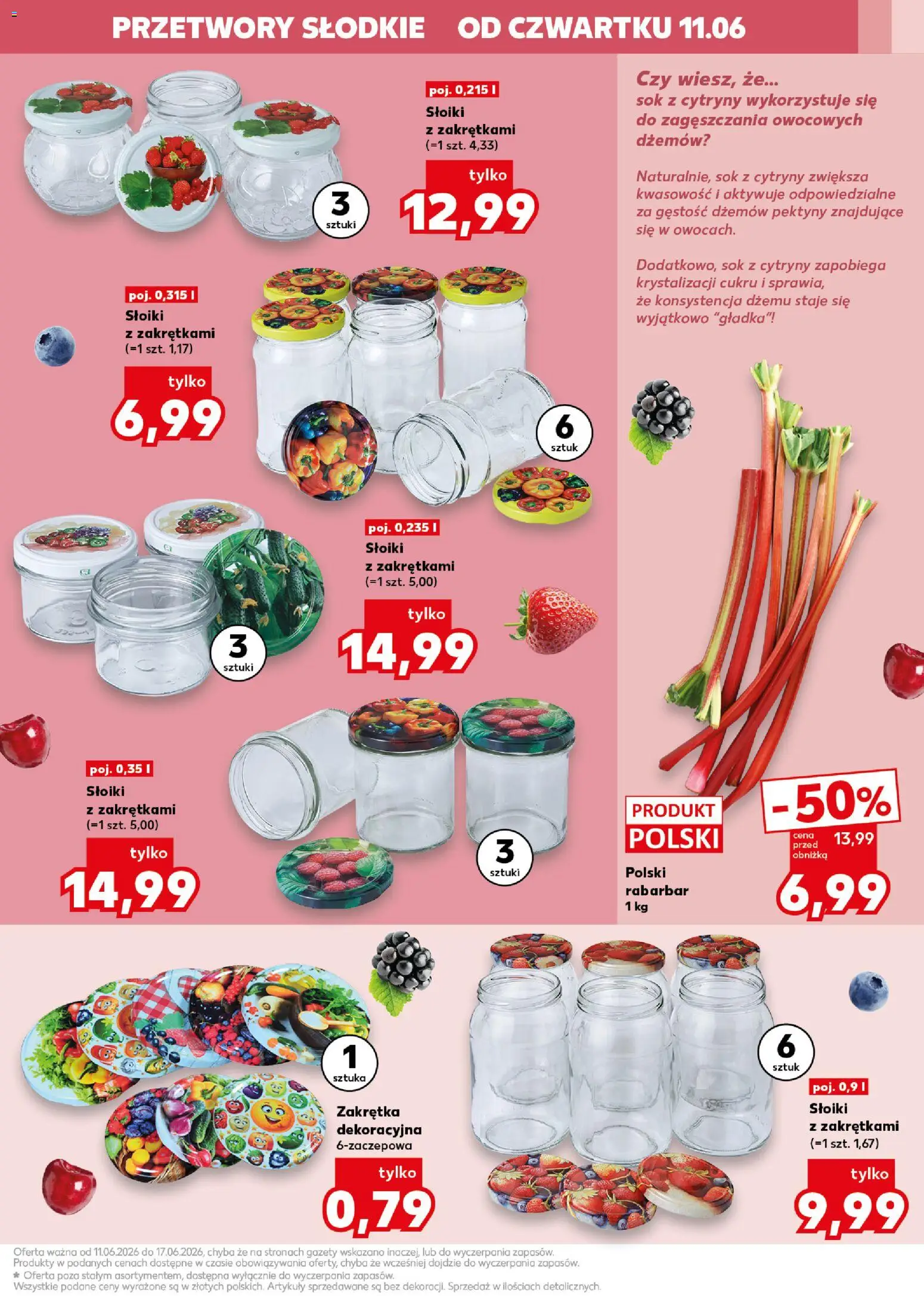Kaufland Polsko leták - Kochamy przetwory od 11.06.2026 | Strana: 3