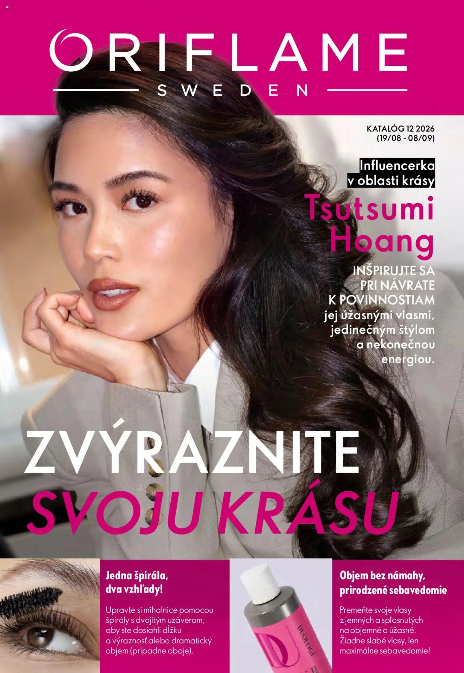 Nové Oriflame akcie – leták je platný od 19.08.2026 | Strana: 1