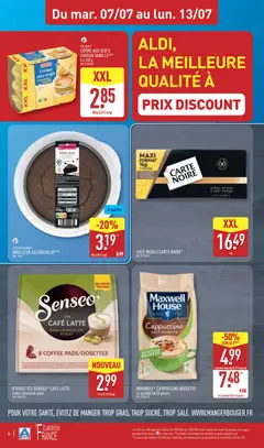 Aldi - Prévisualisation de CRÈME AUX ŒUFS SAVEUR VANILLE, 8 x 100 g. valide à partir de 07/07/2026 | Page: 10