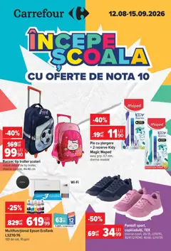 Ofertele Carrefour valabile de la 12.08.2026