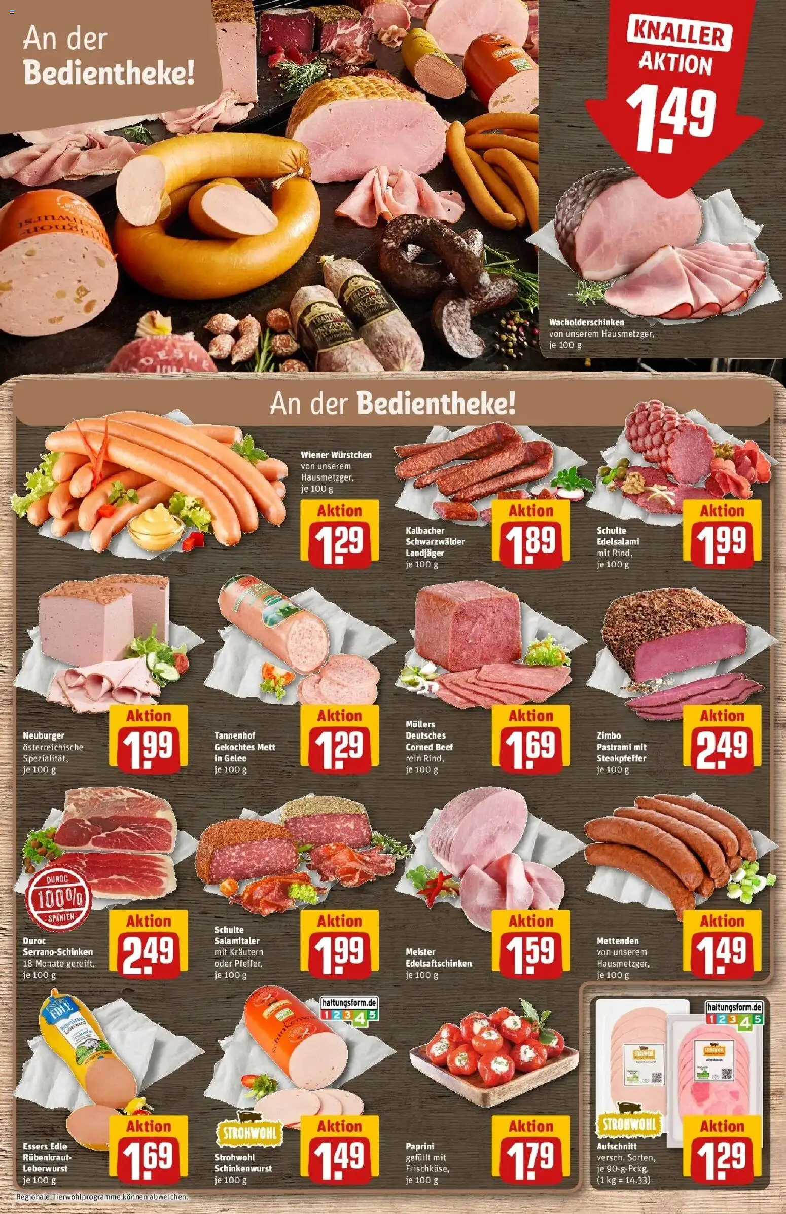 REWE Prospekt ab 28.09.2026 zum Blättern » Angebote | Seite: 16 | Produkte: Wiener wurstchen