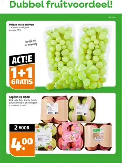 Poiesz folder - Voorbeeld van een folder van Poiesz, geldig van 30-08-2026 | Pagina: 19 | Producten: Schaal, Appelen, Druiven