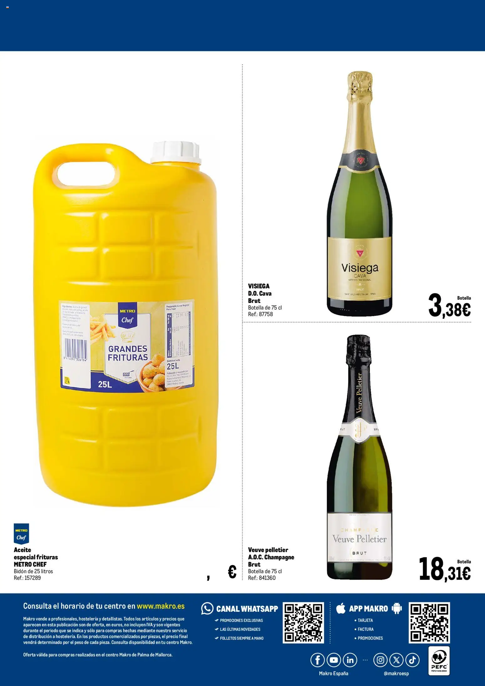 Makro Especial Sant Joan Palma │ válido desde el 06.06.2026 | Página: 4 | Productos: Aceite, Peso
